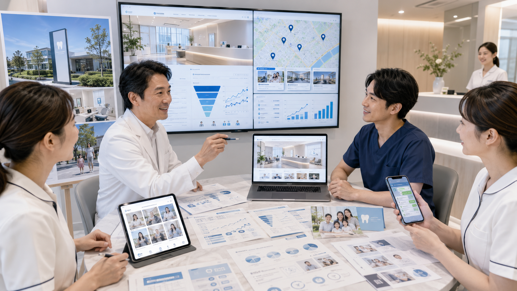 増患・初診数アップ